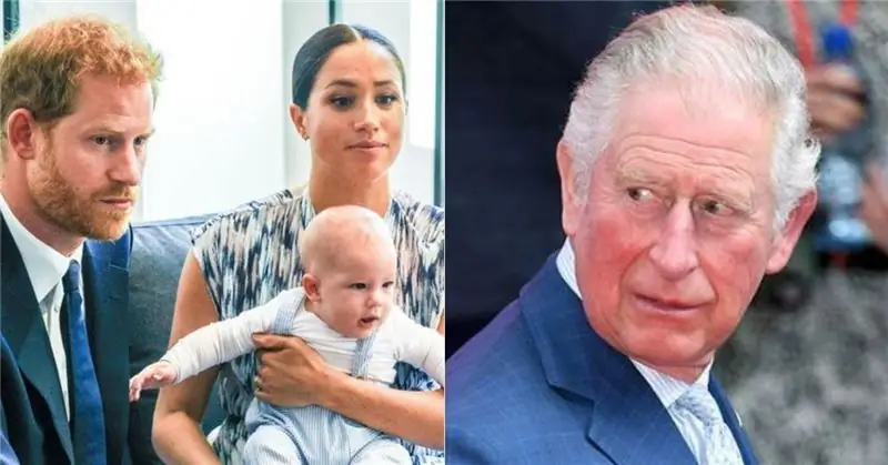 Princas Harry Meghan Markle Archie Princas Charlesas