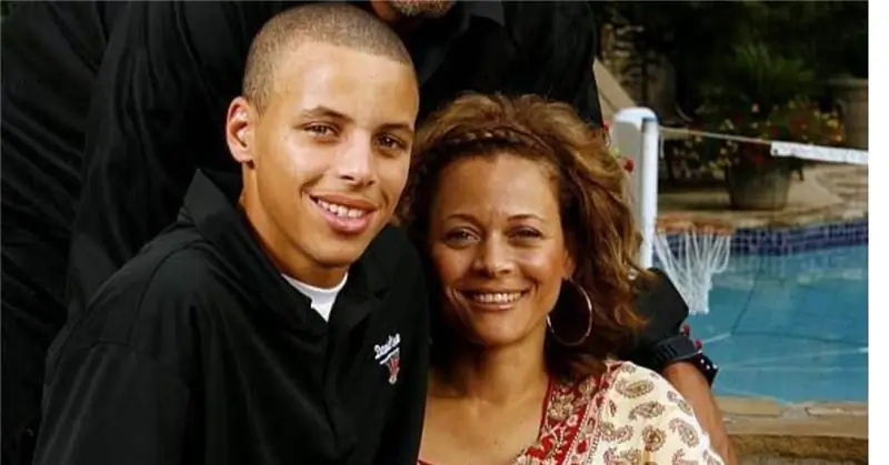 Steph Curry a jeho mama Sonya