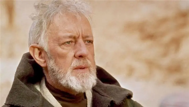 Alec Guinness, așa cum apare în Star Wars ca Obi-Wan Kenobi