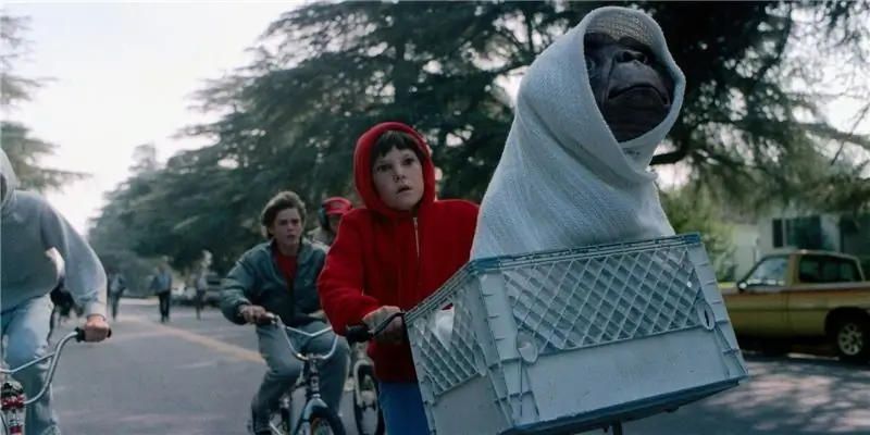 E. T. die Buitenaardse toneel