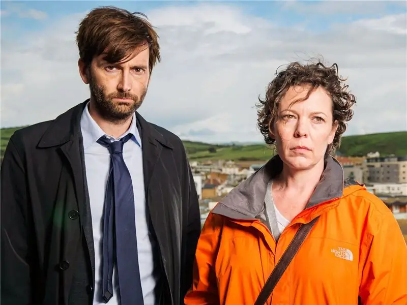 Detektivové Hardy a Miller v Broadchurch