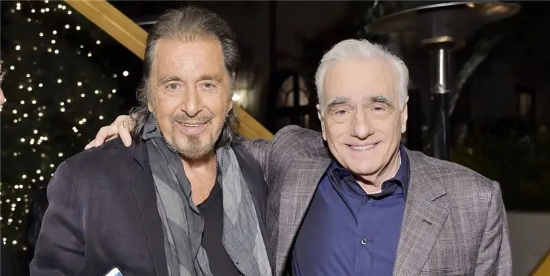 Al Pacino y el director Martin Scorsese