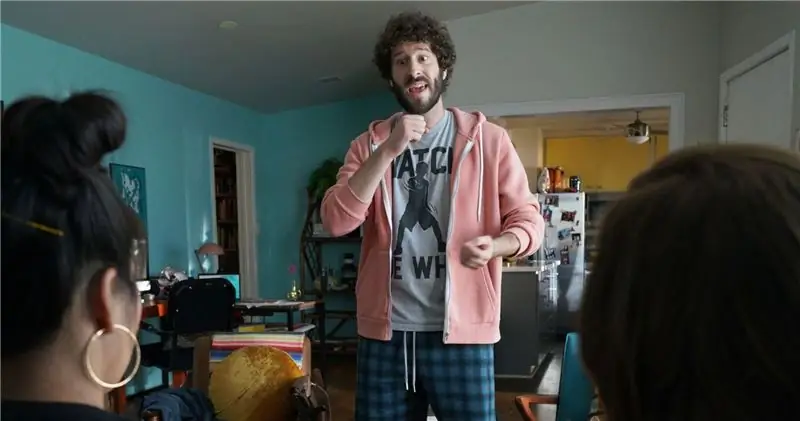 Lil Dicky Dave məşq edir