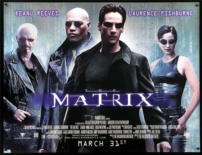 En plakat for 'The Matrix&39