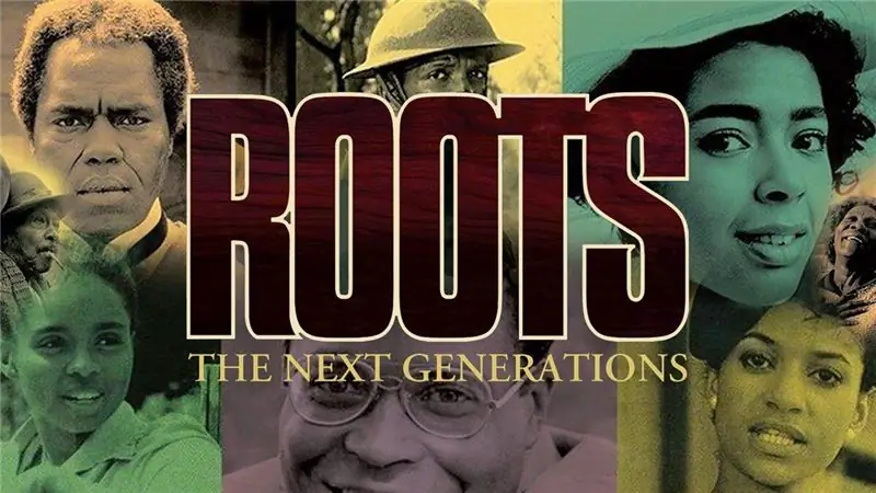 En plakat for 'Roots: The Next Generation&39