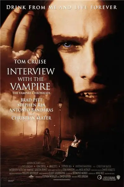 cartel de entrevista con el vampiro