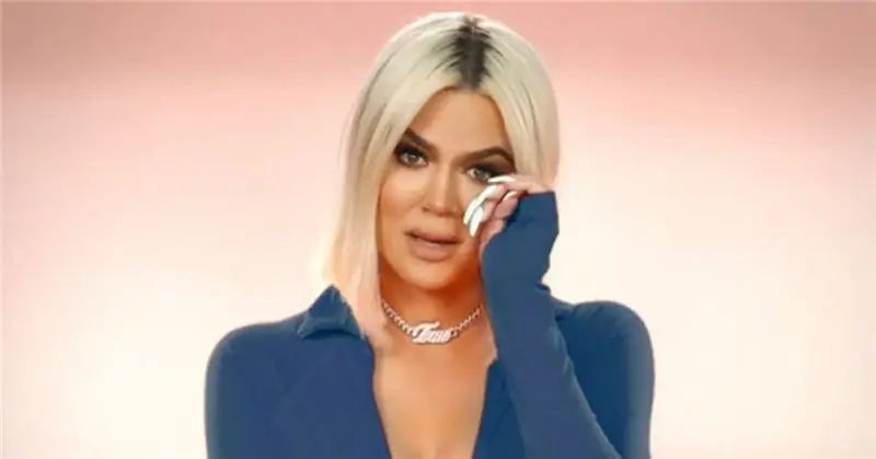 Plačúca Khloé Kardashian